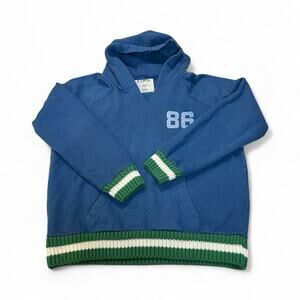 Vintage‎ PINK Victoria’s Secret Love Pink University Blue Y2K Hoodie Size Large